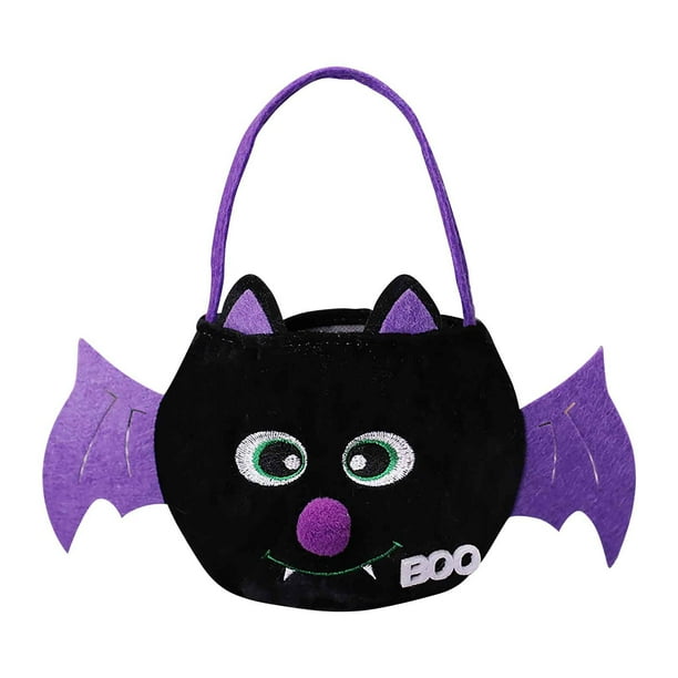 TIMIFIS Halloween Basket Halloween Trick or Treat Bags for Kids