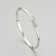 thumbnail image 2 of S925 Sterling Silver Bow Bracelet Female All-match Jewelry, 2 of 2