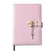 thumbnail image 1 of Diary with Lock and Key,Heart-shaped Combination Lock ,Lock Journal for Girls,Leather Jounal Personal Organizers, 1 of 5