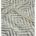 thumbnail image 5 of 2â€™ x 5â€™ Gray and White Diamonds Area Rug, 5 of 9