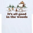 thumbnail image 3 of Peanuts - All Good In The Woods - Toddler & Youth Short Sleeve Graphic T-Shirt, 3 of 6