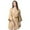 Gold, variant on Celivon Womens Lacee Lingerie Long Sleeve Ice Silk Nightgown Cozy Oversized Pajamas