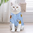 ANYWAY.GO Breathable elastic clothing pet TShirt Design Panda Greeting