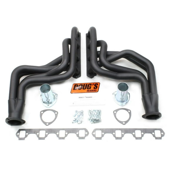 Doug's Headers D623-B Full Length Header, 1-3/4 In, 60-68 Ford, Blk Fits select: 1966-1973 FORD MUSTANG, 1967-1973 MERCURY COUGAR