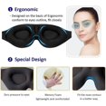 thumbnail image 2 of ZHAOCHENG Máscara para dormir con 100 % de bloqueo de luz, antifaz contorneado en 3D, cubierta para ojos mejorada, almohada para ojos, 2 of 5
