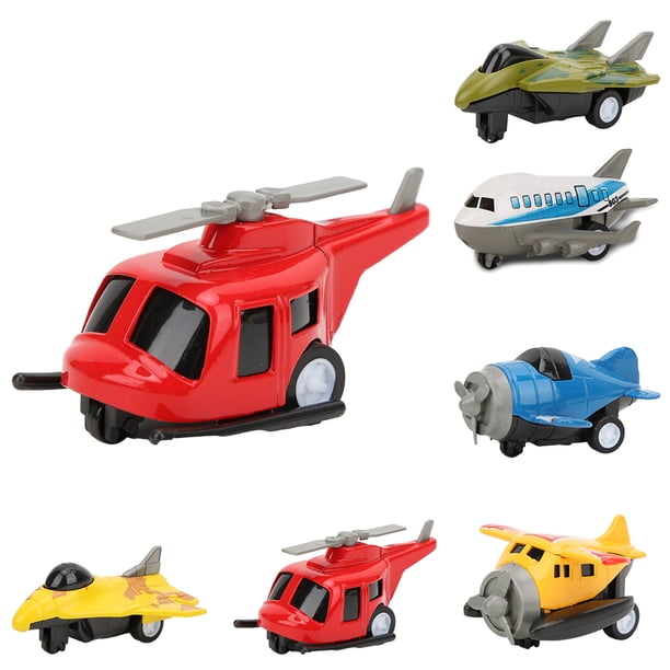Avión de juguete BuyWeek mini Avión de aleación de estimulación modelo para niños