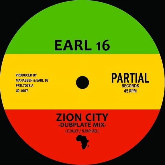 Earl 16 - Zion City - Dubplate Mix - Music & Performance - Vinyl [7-Inch]