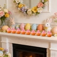thumbnail image 4 of Easter Bling In Dark Chicks Figurines Mini Chick Statues For Easter Egg Stuffers Garden Decor, 4 of 6
