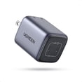 thumbnail image 1 of UGREEN Nexode 45W Cargador USB C GAN Portátil, PD Tipo C 25W+20W con 2 Puertos, Carga Rápido para Galaxy S25 S24 S23 S22 Ultra, Compatible con iPhone 17 Pro MAX 16 15, Pixel 9 8, 1 of 5