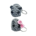 thumbnail image 4 of Hesxuno Crochet Keychain,Sad Hamster Meme Plush Cute Keychains,Hamster Keyring Hamster Plush Toy,Kawaii Plush Keychain,Girl Hamster Handmade Gifts Decor Cute Keychain, 4 of 4