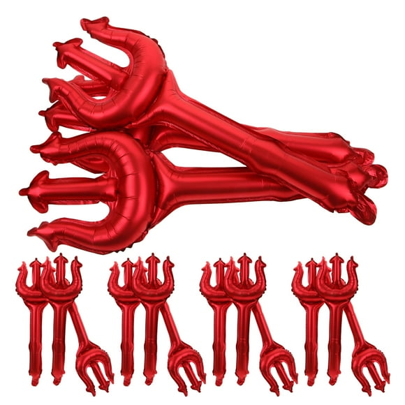 OULII 25Pcs Large Layout Party Balloons Layout for Decorations Red Color