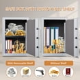 thumbnail image 3 of VALINIRT 2.0 Cu.Ft Large Home Safe,with Fireproof Waterproof Bag, Heavy Duty Fingerprint Security Safe, Built-In Drawer and Removable Shelf for Storing Valuables, 3 of 7