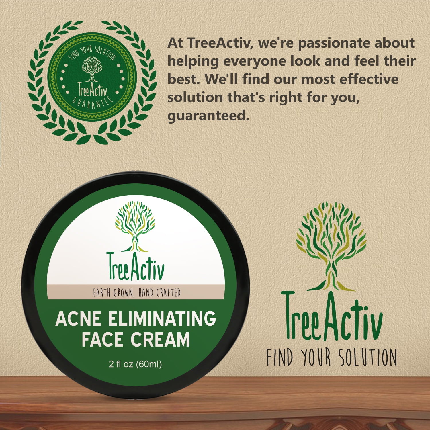 treeactiv acne eliminating face cleanser