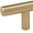 Golden Champagne, variant on Bar Pulls 5-1/16 in (128 mm) Center-to-Center Golden Champagne Cabinet Pull - 1 Pack