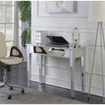 thumbnail image 1 of Convenience Concepts Gold Coast Vanity in  Mirrored Glass with Silver Frame, 1 of 2