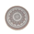 thumbnail image 1 of Fashable Mla Rug alfombra redonda cama hogar ordenador Ch Swivel Ch alfombra con borlas, 1 of 5