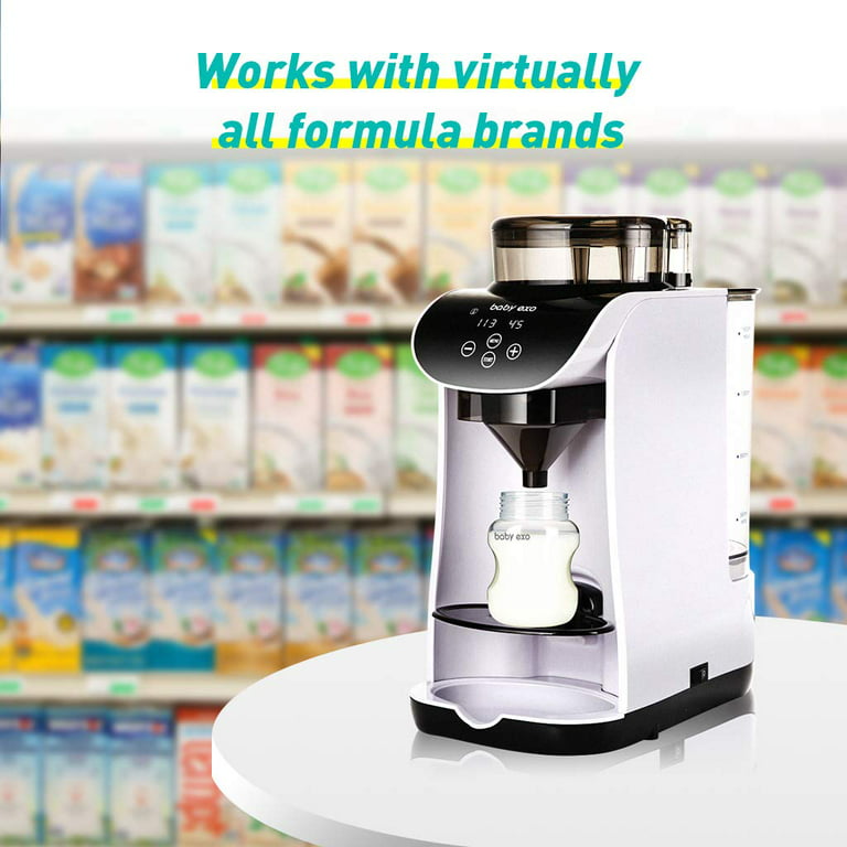 Babyexo Baby Formula Milk Maker Formula Dispenser Automatic Electric Formula  Mixer Gray 