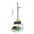 thumbnail image 3 of Dvruxg Broom with Dustpan Combo Set, Long Handle Broom and Dust Pan Set for Home Kitchen Office Indoor Outdoor Cleaning, Easy Storage, 3 of 6