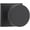 Satin Black, variant on Baldwin Reserve Hdconcsr112 Half Dummy Contemporary Knob And Contemporary Square Rose Venetian Bronze Finish