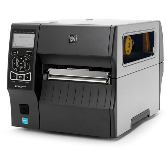 Restored Zebra ZT420 Industrial Thermal Transfer Label Printer  300 DPI, USB, Ethernet, Bluetooth, Cutter  ZT42063-T210000Z (Refurbished)