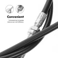 thumbnail image 3 of STOBOK Vehicle Throttle Cable Black for Car Use with Wear Resistant Plastic and Iron Build, 3 of 8