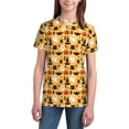 thumbnail image 3 of Wukai Halloween Ghost Pumpkin Youth Unisex Short Sleeve T-Shirt for Boys, Girls, Teens, and Kids-Medium, 3 of 7