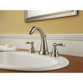 thumbnail image 2 of Delta Windemere Brushed Nickel Two Handle Lavatory Faucet 6-16 in., 2 of 4