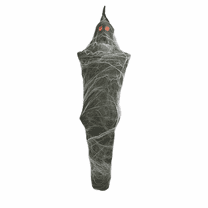 KINREX 72" Hanging Cocoon Corpse with LED Eyes – Scary Halloween Decoration for Indoor & Outdoor