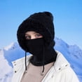 thumbnail image 2 of iHPH7 Slouchy Beanie for Women Cute Beanie Knit Hat Beanie Skull Cap Women Womens Beanie Hats Mens Hats Black One Size, 2 of 7
