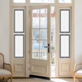 thumbnail image 2 of White Greek Key Window Privacy Film, Geometric Greece Ancient Farmhouse Geo Static Cling UV Sun Blocking Heat Control Window Tint, Non-Adhesive One Way Windows Privacy Cover 17.7''x78.7'', 2 of 7