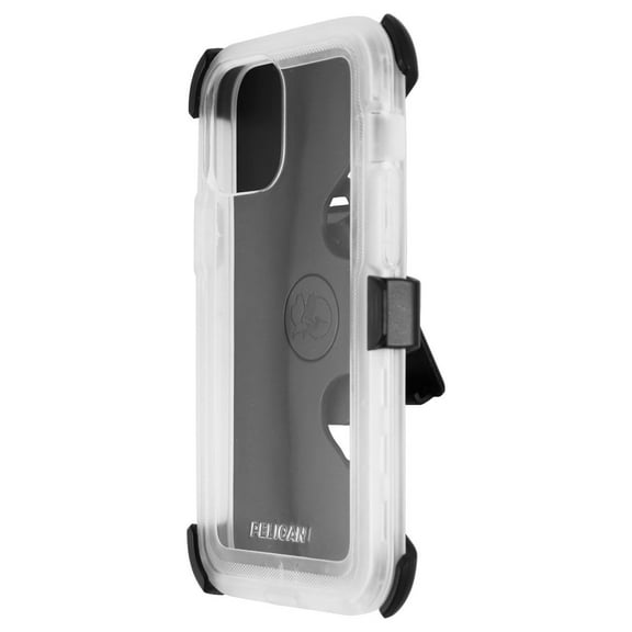 Pelican Voyager Heavy Duty Case W/Holster/Stand for iPhone 12/13 Pro Max CLEAR