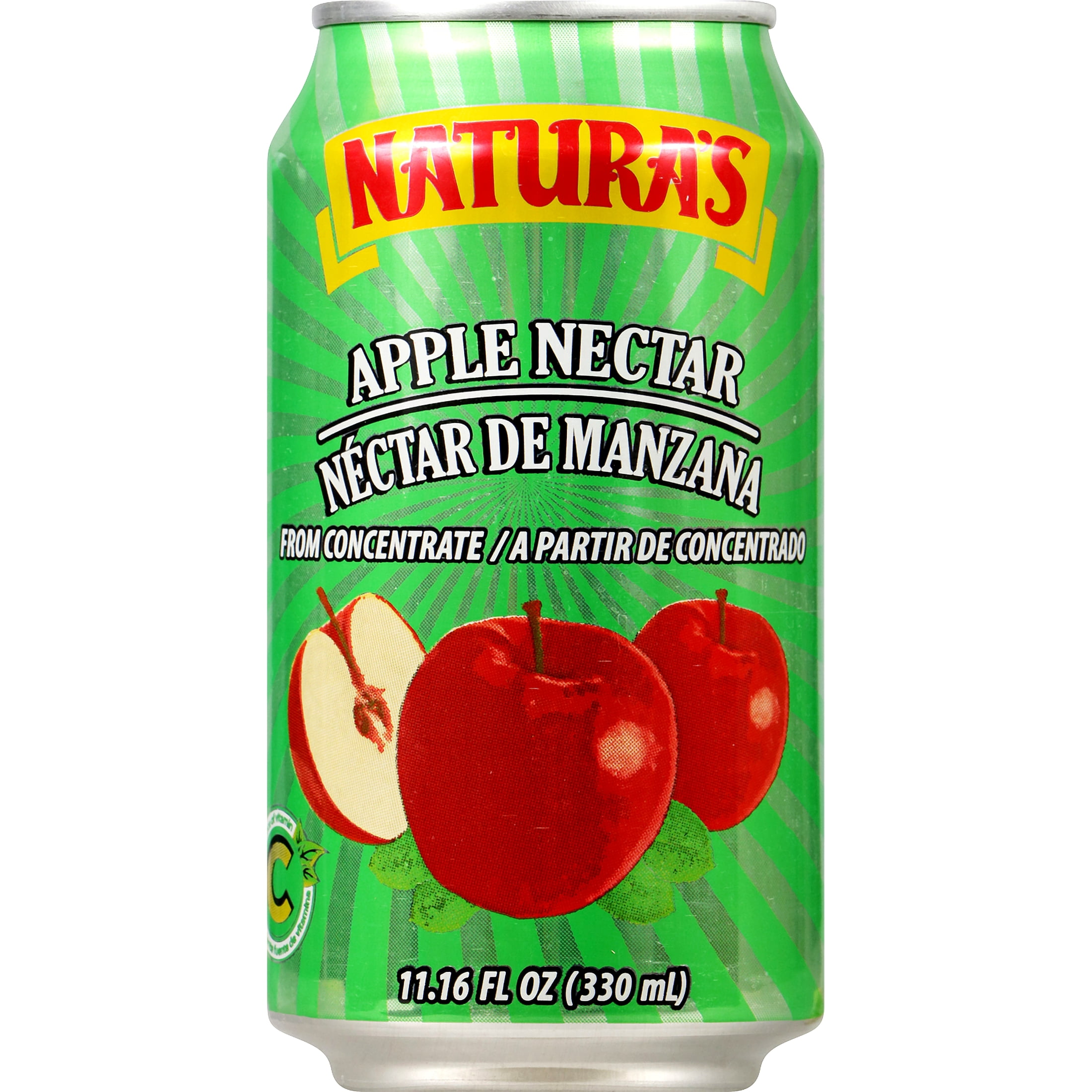 (12 pack) Natura Apple Nectar, 11.16 fl oz
