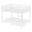 White,Full Over Full, variant on Bellemave Twin XL Over Twin XL Bunk Bed, Heavy Duty Metal Bunk Beds Frame, Noise Reduced Space Saving Design for Modern Living, Black