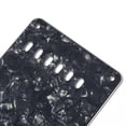 thumbnail image 3 of Placa trasera de la cubierta de la cavidad del trémolo de la guitarra de 6 agujeros para ST SQ (perla negra), 3 of 7