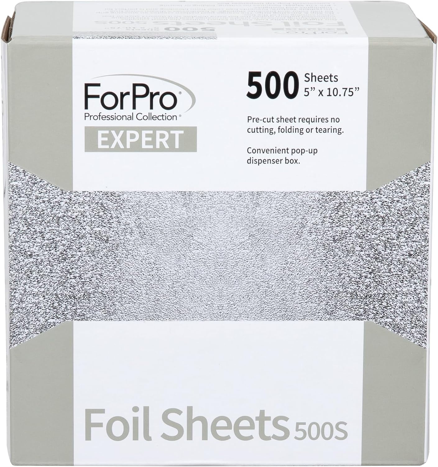 ForPro Embossed Foil Sheets 500ct Pop-Up Dispenser 5