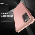 thumbnail image 5 of Dteck Case for Samsung Galaxy S20 FE (6.5-inch),Shockproof Rubber 3-Layer Protection Hybrid Hard Back Armor Galaxy S20 Fan Edition 5G Case Cover without Screen Protector,Rosegold, 5 of 6
