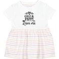thumbnail image 3 of Inktastic Gigi and Pappy Love Me Girls Baby Dress, 3 of 5