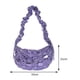 thumbnail image 4 of Bolso de hombro para axilas para mujer, correa de hombro ajustable, bolso de viaje de PU (púrpura) Ndcxsfigh Para Estrenar, 4 of 8