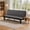 Grey56, variant on BSHTI 62.99" Faux Suede Futon Sofa Bed, 5-Position Adjustable Backrest, Converts to Sleeper, for Small Space,Grey
