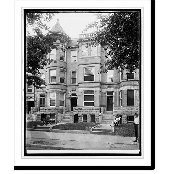 Historic Print, Everett S. Beall, Jr., 1367 Irving St., [Washington, D.C.], 16" x 20"