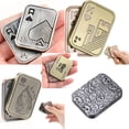 thumbnail image 2 of Metal Poker Push Card Fidget Slider – Premium Stress Relief Haptic Coin & Desk Toy Gift (huiseGui), 2 of 7