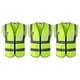 thumbnail image 1 of 3x Chaleco Reflectante De Visibilidad Chaleco De Trabajo Tops De Seguridad Cremallera L XL XXL Zulema Camisa reflectante de seguridad, 1 of 8