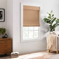 thumbnail image 6 of Eclipse Bamboo Cordless Light Filtering Privacy Roman Shade, Natural, 72 x 72, 6 of 9