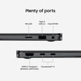 thumbnail image 6 of Samsung 16” Galaxy Book5 Pro 360 Copilot+ PC, AI Business Laptop, Windows 11 Pro, Intel Core Ultra 7 Processor 258V, 3K AMOLED Touchscreen, 32GB / 1TB, 120HZ, 2025 Model NP964QHA-KG2US, Gray, 6 of 10