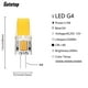 thumbnail image 1 of Luz LED en línea Mini G4 de bajo voltaje, luz blanca cálida para espejo, Faro de cristal, reemplazo de luz halógena de 25W, 12V COB, 1-10 piezas, 1 of 4