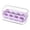 Purple, variant on THHEIC Silicone Ice Ball Mold Tray with Lid – Round Ice Cube Maker for Cocktails & Cold Drinks, Easy-Release Sphere Ice Box for Home Use