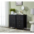 thumbnail image 4 of DECOMOMO Nightstand With Drawers | 3-Tier | End Table Storage with Baskets (Pack of 2), 4 of 8