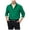 Green, variant on Men's Dress Shirt Regular Fit Poplin Solid(Red,XXL)