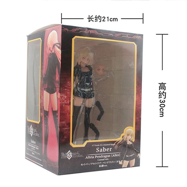 Figura de acción de Altria Pendragon Alter, Sexy de juguete de Anime Fate/Grand Order, de 25cm Gong Bohan LED