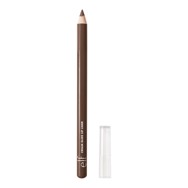Delineador de labios e.l.f. Cream Glide Dark Cocoa Semimate Vegan
